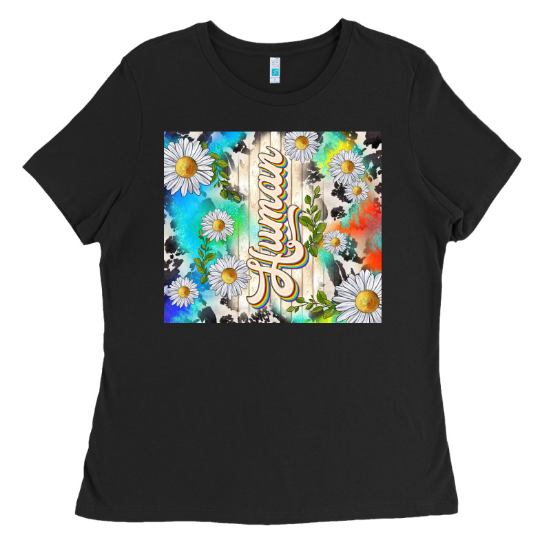 Human With Daisies Ladies Tee by TumblerDesignByShophia | Teevron