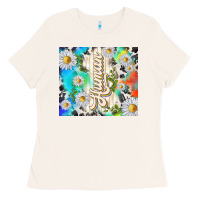 Bone human with daisies Ladies Tee - TumblerDesignByShophia