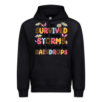 Black i've survived too many storms Urban Hoodie - JahusDesignShop