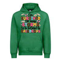 Emerald i've survived too many storms Urban Hoodie - JahusDesignShop