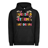 Pigment Black i've survived too many storms Urban Hoodie - JahusDesignShop