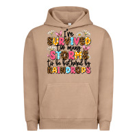Pigment Burro i've survived too many storms Urban Hoodie - JahusDesignShop