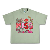 Oil Green little miss valentine Urban Heavy Tee - OliviaCreatesArt