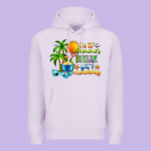 Is It Summer Break Premium Hoodie Designed By Cowhidedigitalart