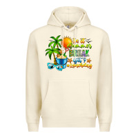 Sandshell Is It Summer Break Premium Hoodie - CowhideDigitalArt