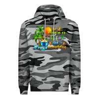 Slate Camo Is It Summer Break Premium Hoodie - CowhideDigitalArt