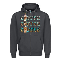 Smoke western coffees Zipper Hoodie - BarkalooDesign