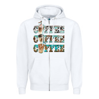 White western coffees Zipper Hoodie - BarkalooDesign