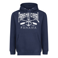 Navy panama canal   central america pacific ocean traveling beach t shirt Heavyweight Hoodie - maiPhamDesign