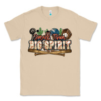 Mushroom Small town big spirit Baseball Classic Tee - HowdyJamesFarm