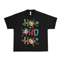 Black ho ho ho Urban Heavy Tee - OliviaCreatesArt