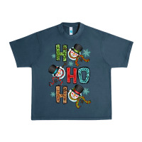 Midnight Navy ho ho ho Urban Heavy Tee - OliviaCreatesArt