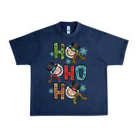Navy ho ho ho Urban Heavy Tee - OliviaCreatesArt