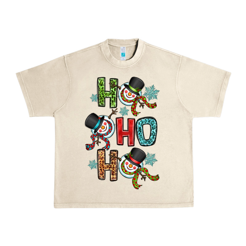 Ho Ho Ho Urban Heavy Tee by OliviaCreatesArt | Teevron