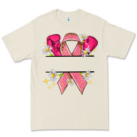 Bone Personalized Breast Cancer ribbon Premium Tee - NancyCooperArtShop
