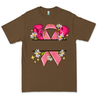 Cacao Personalized Breast Cancer ribbon Premium Tee - NancyCooperArtShop
