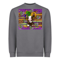 Storm mardi gras cow Heavyweight Sweatshirt - Artiststas