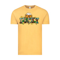 Vintage Mustard Lucky beers St. Patrick's Day Vintage Tee - CowGirlArtShop