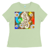 Matcha be you with daisies Ladies Tee - TumblerDesignByShophia