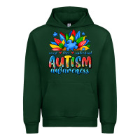 Forest Green autism awareness accept love understand Urban Hoodie - JahusDesignShop