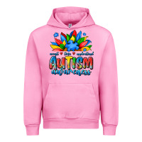 Fuchsia Pink autism awareness accept love understand Urban Hoodie - JahusDesignShop