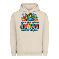 Pigment French Oak autism awareness accept love understand Urban Hoodie - JahusDesignShop