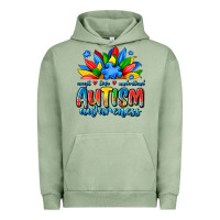 Pigment Oil Green autism awareness accept love understand Urban Hoodie - JahusDesignShop