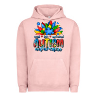 Pigment Salmon autism awareness accept love understand Urban Hoodie - JahusDesignShop