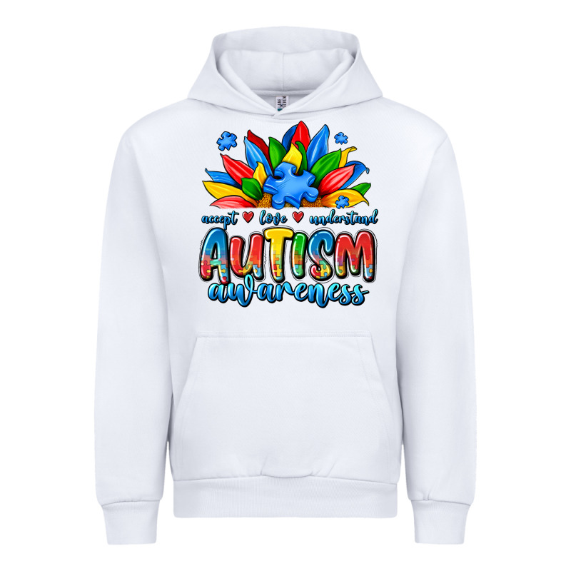 Autism Awareness Accept Love Understand Urban Hoodie by JahusDesignShop | Teevron