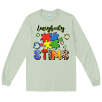 Matcha Everybody stims Long Sleeve Tee - FaDigitalArtStudio