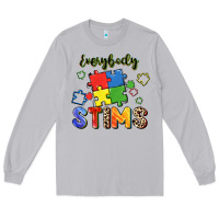 Moon Dust Everybody stims Long Sleeve Tee - FaDigitalArtStudio
