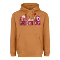Meerkat valentines day teacher Heavyweight Hoodie - AdoDesignShop