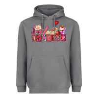Storm valentines day teacher Heavyweight Hoodie - AdoDesignShop