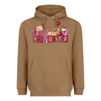 Toasted Coconut valentines day teacher Heavyweight Hoodie - AdoDesignShop