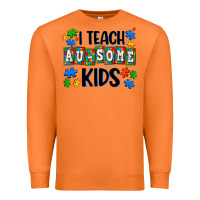 Carrot i teach ausome kids Premium Sweatshirt - AdoDesignShop