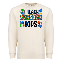 Sandshell i teach ausome kids Premium Sweatshirt - AdoDesignShop