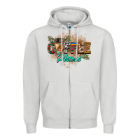 Dove Grey coffee please Zipper Hoodie - BarkalooDesign