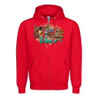 Red coffee please Zipper Hoodie - BarkalooDesign