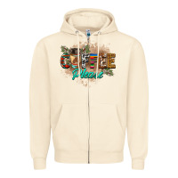 Sandshell coffee please Zipper Hoodie - BarkalooDesign