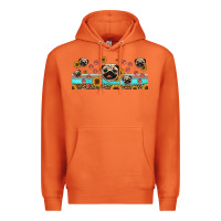 Carrot western pug dogs Premium Hoodie - Jasminsmagicworld