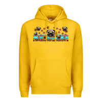 Lemon western pug dogs Premium Hoodie - Jasminsmagicworld