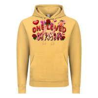 Vintage Mustard One loved nana Valentine's Day Vintage Hoodie - FaDigitalArtStudio