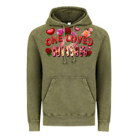 Vintage Olive One loved nana Valentine's Day Vintage Hoodie - FaDigitalArtStudio