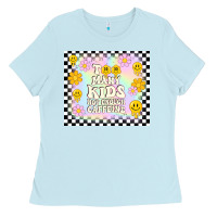 Baby Blue too many kids not enough caffeine Ladies Tee - TumblerDesignByShophia