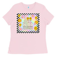 Bubblegum Pink too many kids not enough caffeine Ladies Tee - TumblerDesignByShophia