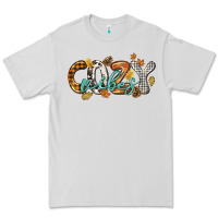 Dove Grey Cozy vibes Premium Tee - NancyCooperArtShop