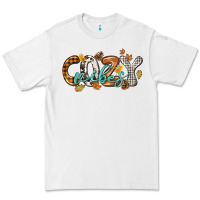 White Cozy vibes Premium Tee - NancyCooperArtShop