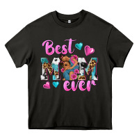Asphalt Best Mom Ever Afro Woman Heavy Core Tee - texasbilliewilder