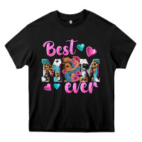 Black Best Mom Ever Afro Woman Heavy Core Tee - texasbilliewilder