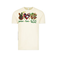 Vintage Arctic Peace love dia de los muertos Mexico Vintage Tee - HowdyJamesFarm